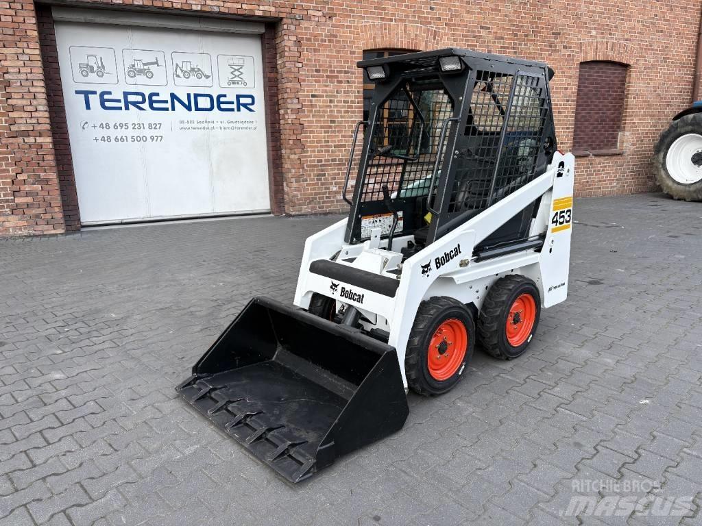 Bobcat 453 Krautuvai su šoniniu pasukimu