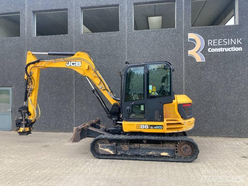 JCB 86 C-1 eco Vidutinės galios ekskavatoriai 7-12 t