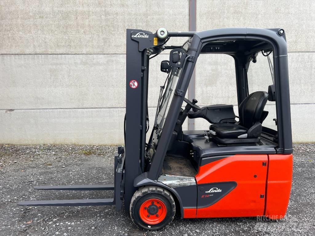 Linde E14-02 EVO Elektriniai šakiniai krautuvai