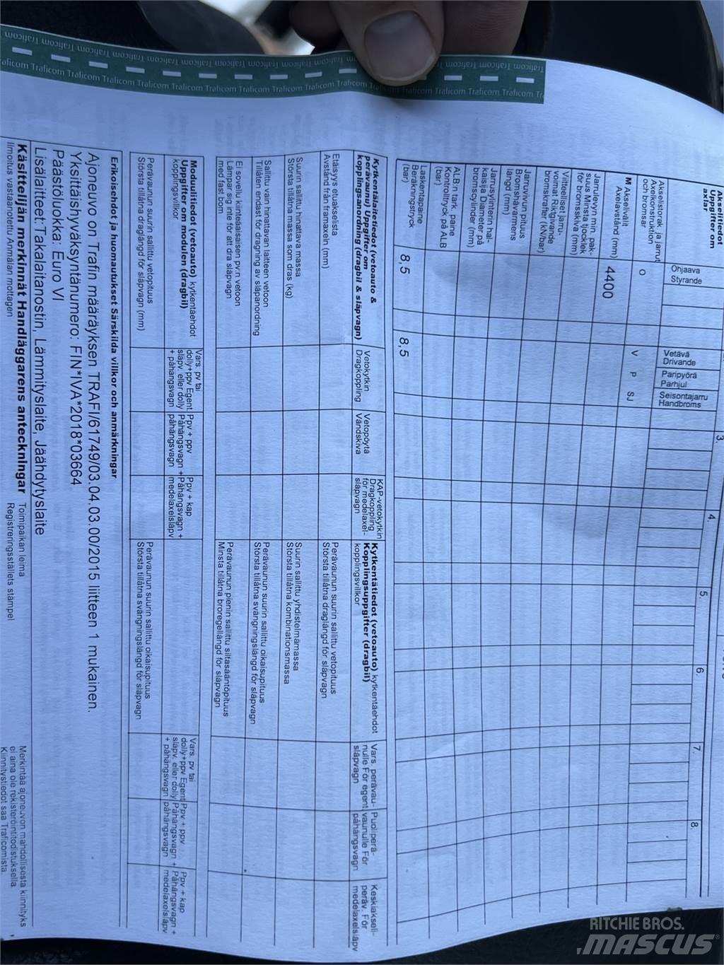 Volvo FL 240 4X2 Vilkikai šaldytuvai