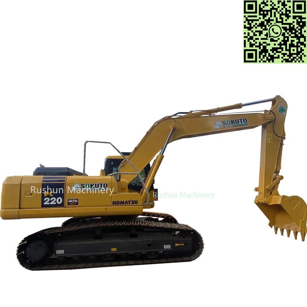 Komatsu PC220-7 Vikšriniai ekskavatoriai