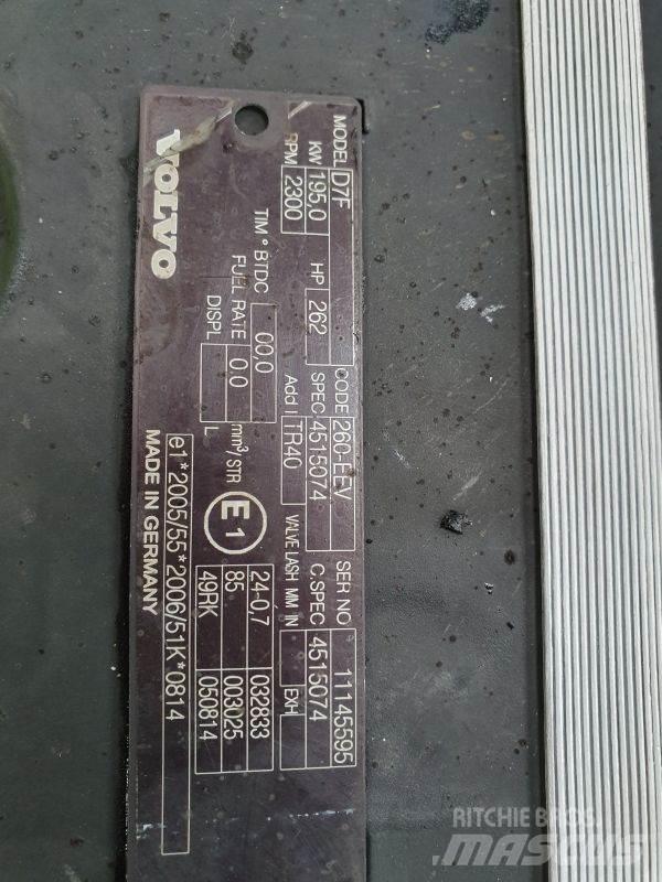 Volvo D7F Varikliai