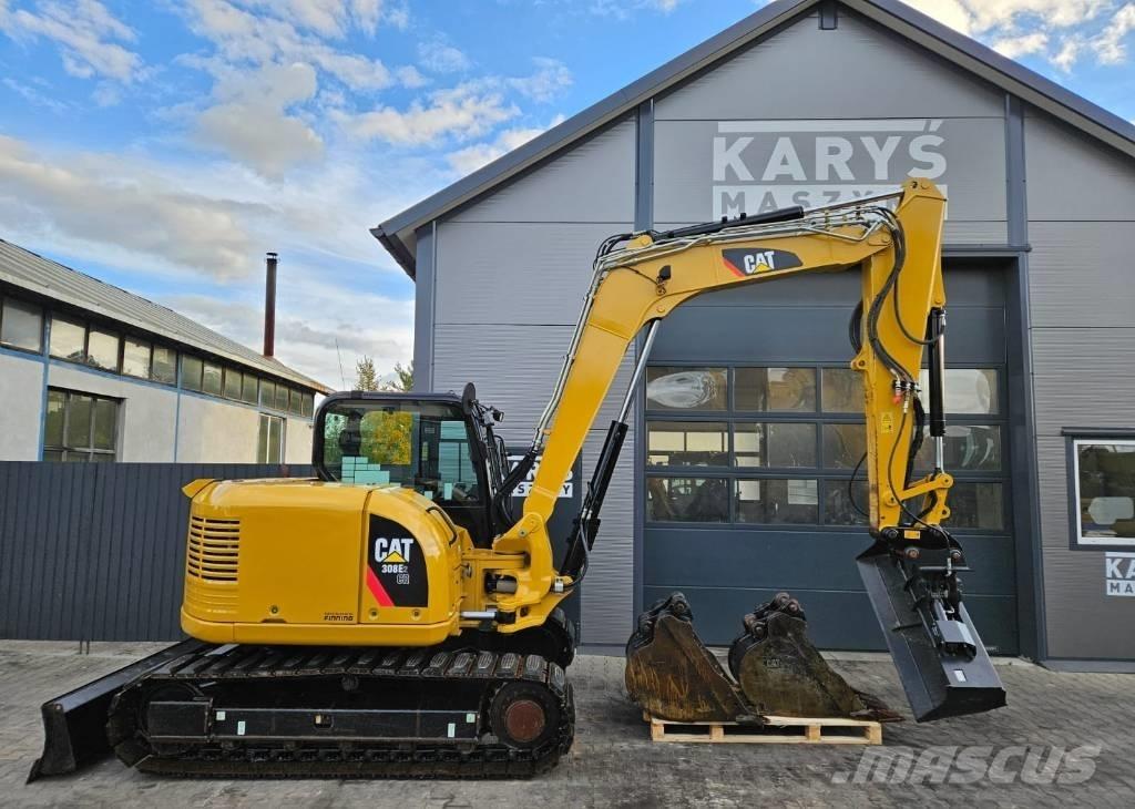 CAT 308 E 2 CR Vidutinės galios ekskavatoriai 7-12 t