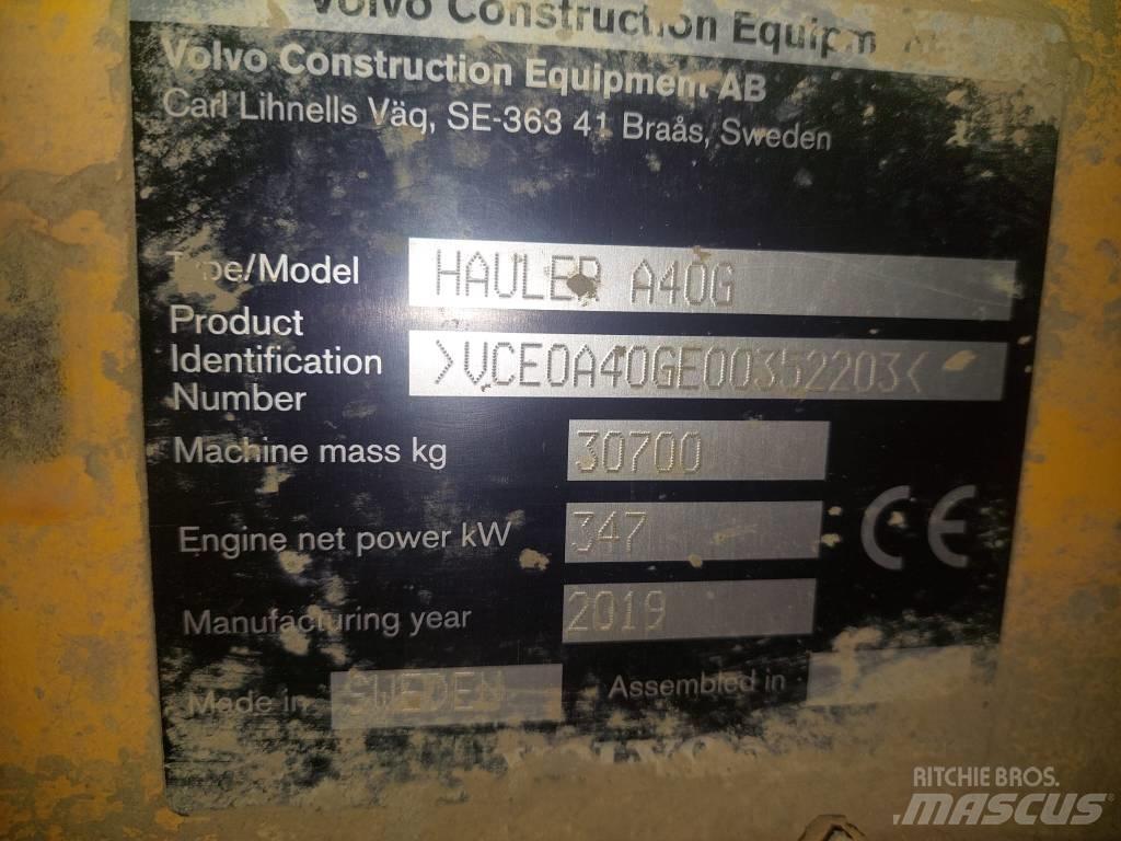 Volvo A 40 G Karjeriniai savivarčiai