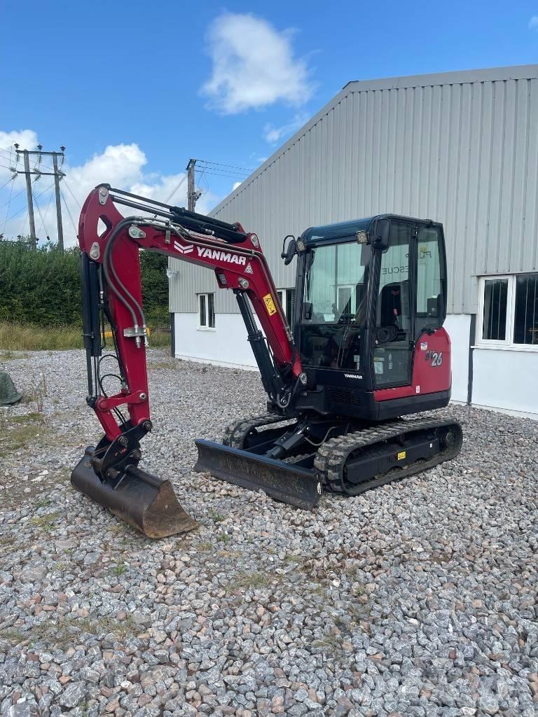 Yanmar SV26 Mini ekskavatoriai < 7 t