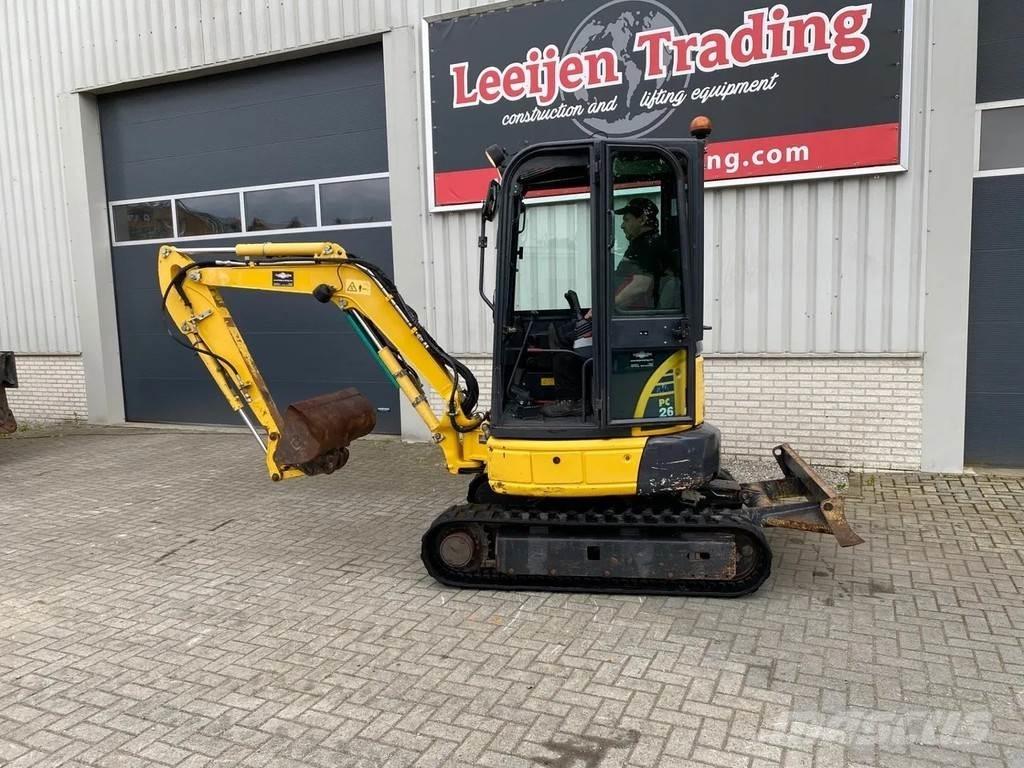 Komatsu PC26MR-3 Mini ekskavatoriai < 7 t