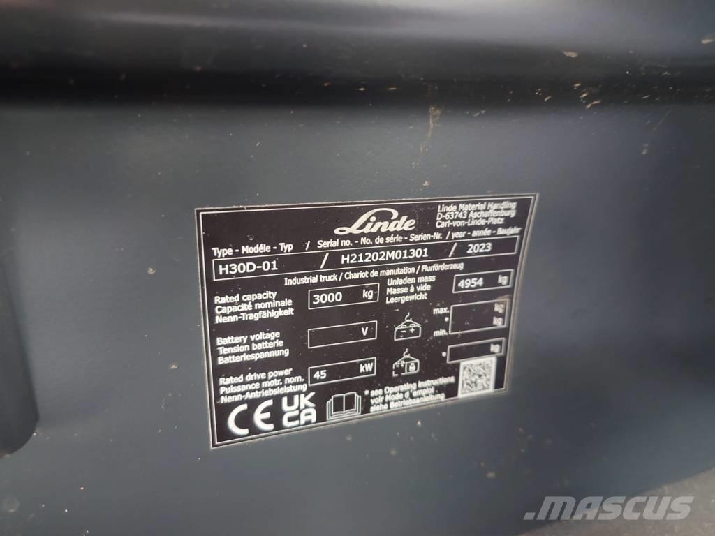 Linde H 30 D Dyzeliniai krautuvai
