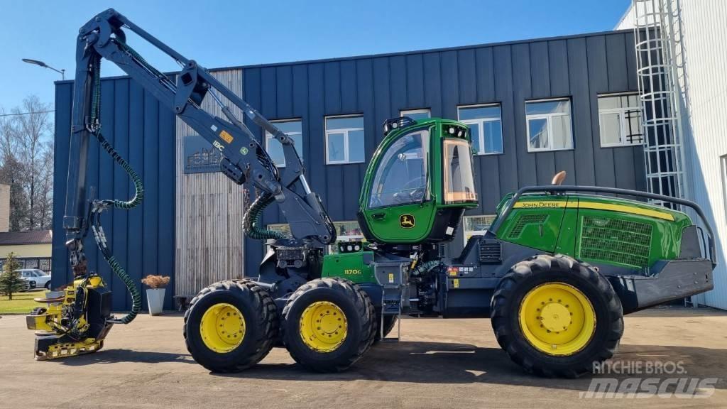 John Deere 1170 G Miško technika (Harvesteriai)