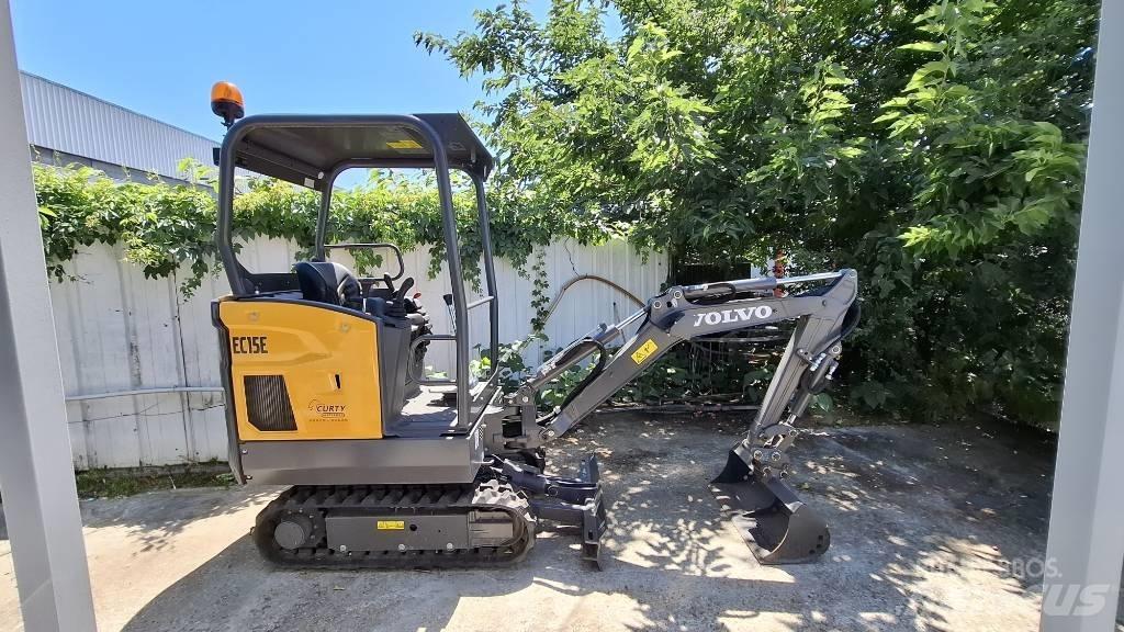 Volvo BM EC15E Mini ekskavatoriai < 7 t