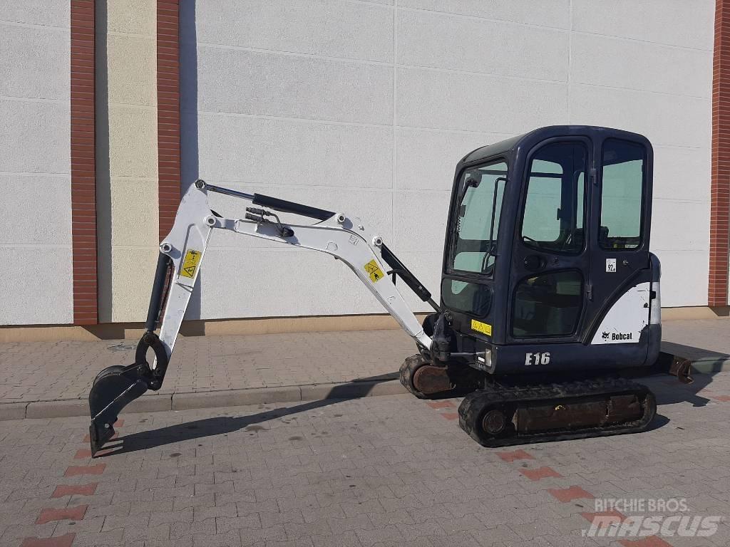 Bobcat E 16 Mini ekskavatoriai < 7 t