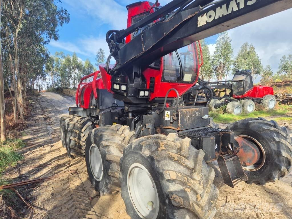 Komatsu 901 XC Miško technika (Harvesteriai)