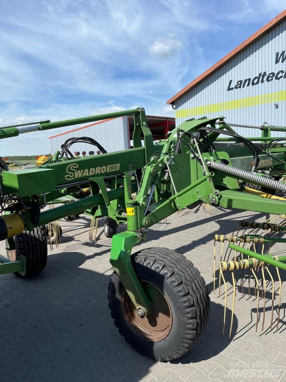 Krone Swadro 2000 Pradalges formuojantys padargai