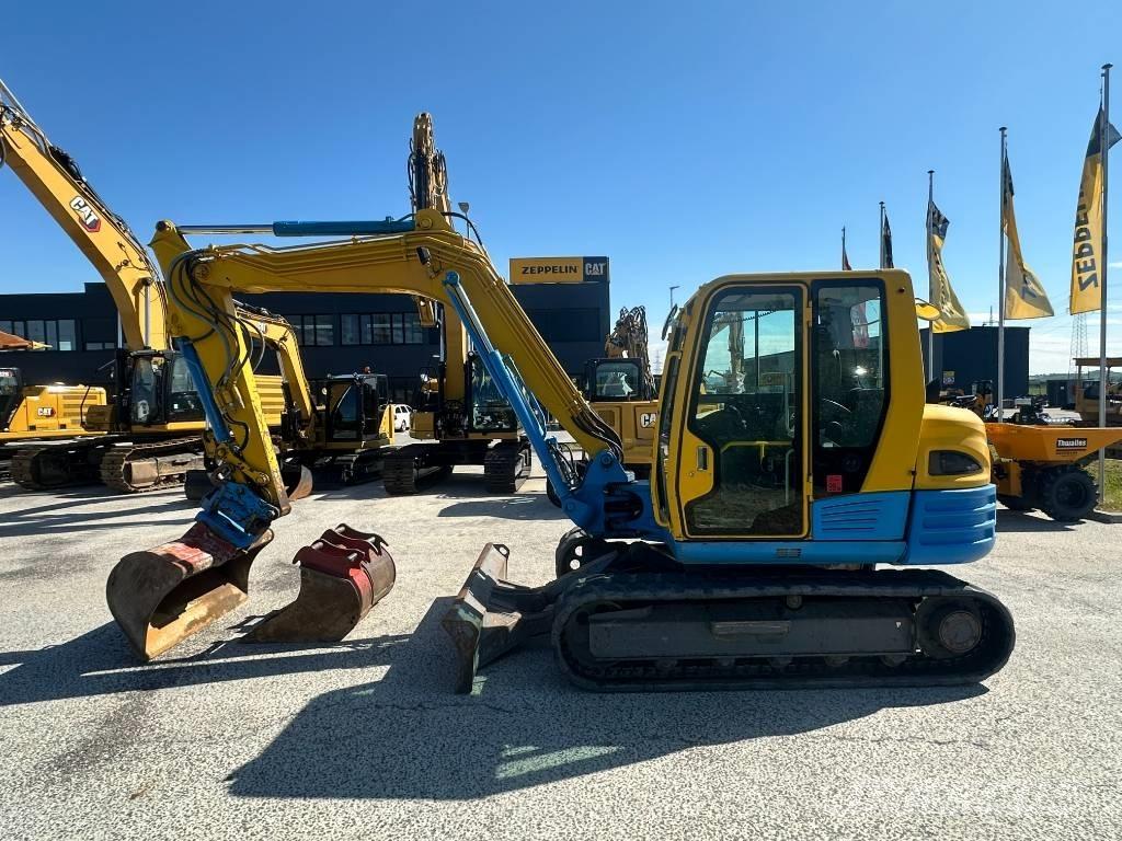 Takeuchi TB 290 Vidutinės galios ekskavatoriai 7-12 t