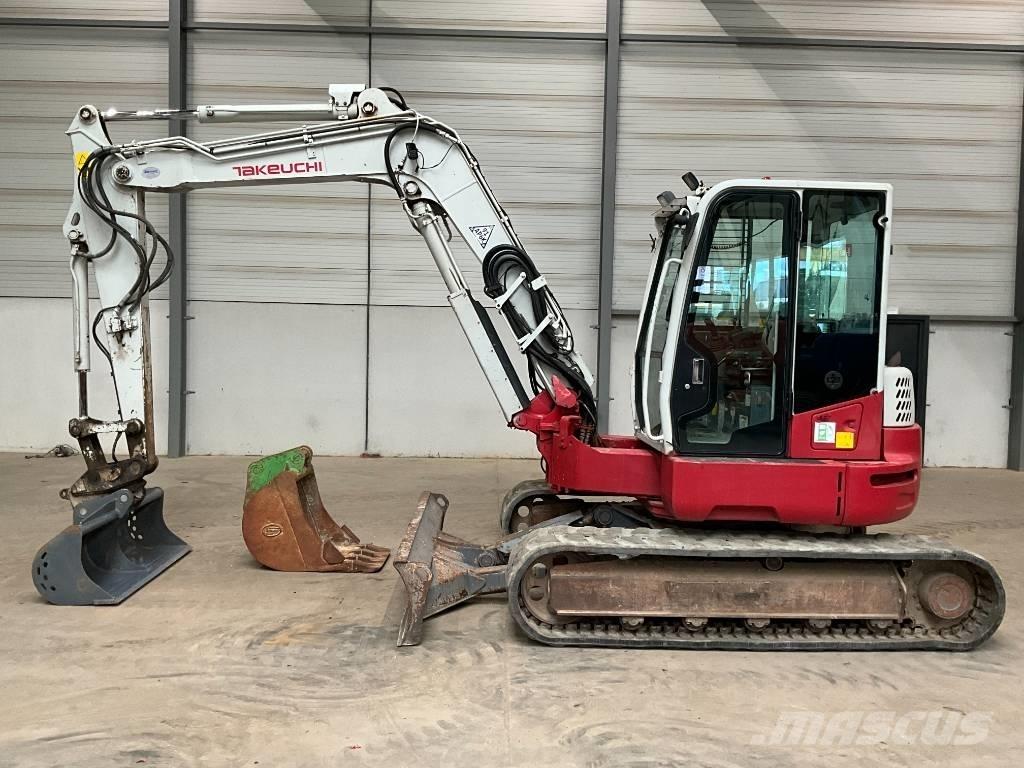 Takeuchi TB 280 FR Vidutinės galios ekskavatoriai 7-12 t
