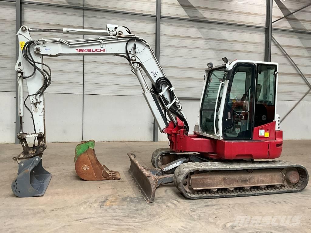 Takeuchi TB 280 FR Vidutinės galios ekskavatoriai 7-12 t