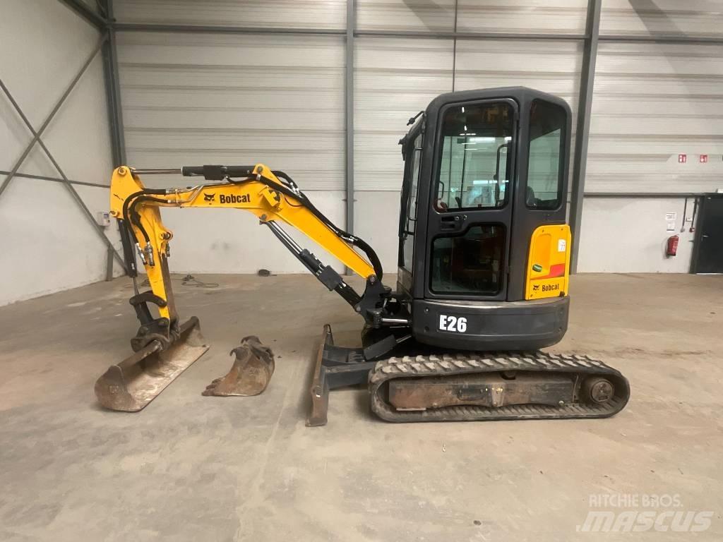 Bobcat E 26 EM Mini ekskavatoriai < 7 t