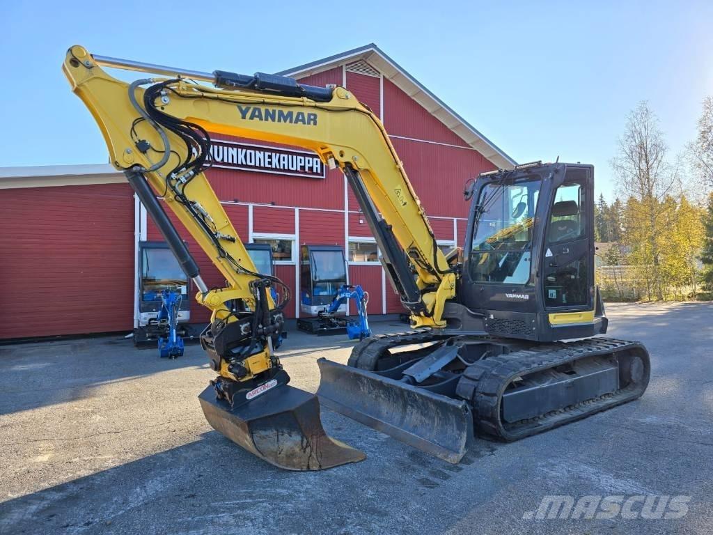 Yanmar SV 100 Vidutinės galios ekskavatoriai 7-12 t