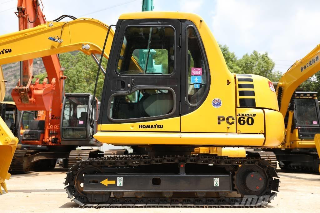 Komatsu PC 60-7 Mini ekskavatoriai < 7 t