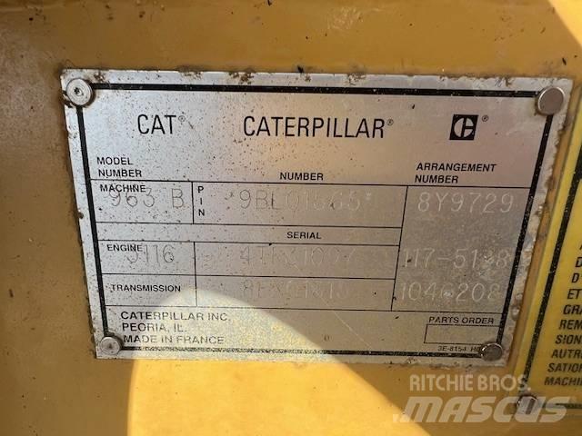 CAT 963 B Vikšriniai krautuvai