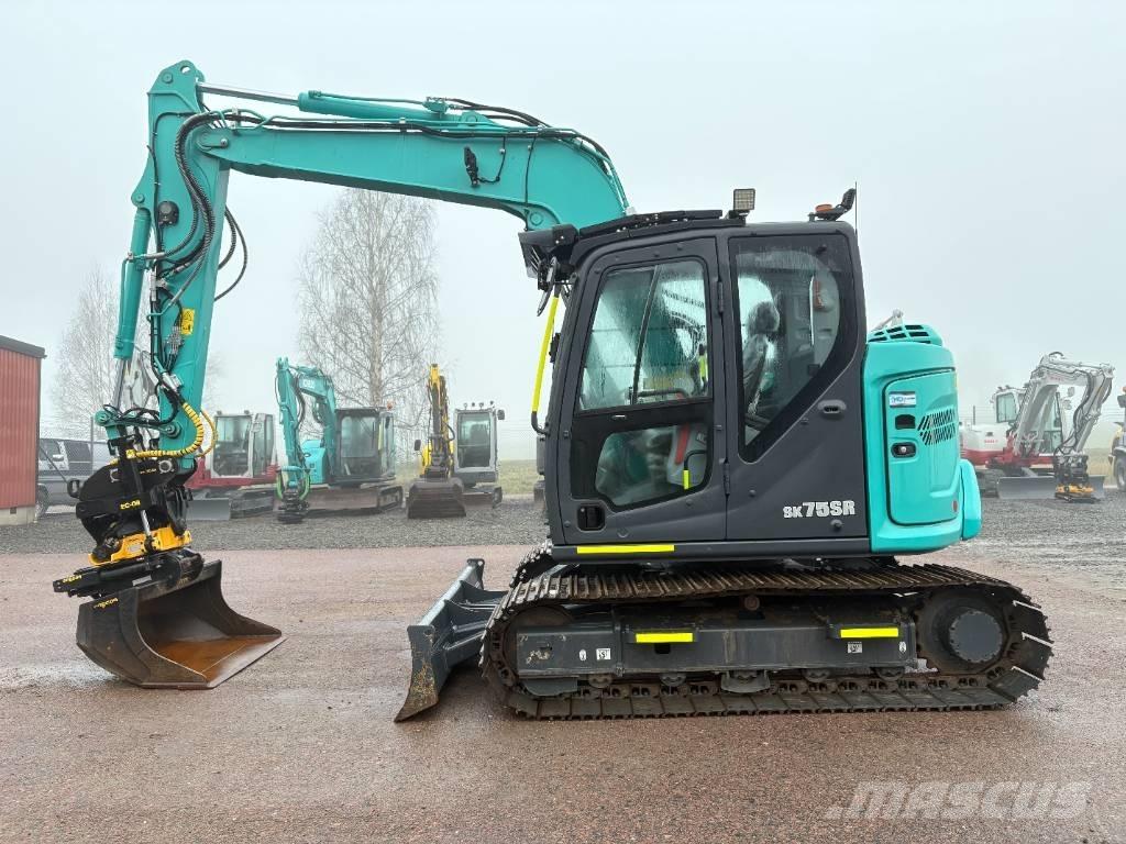 Kobelco K75SR-7 Vidutinės galios ekskavatoriai 7-12 t