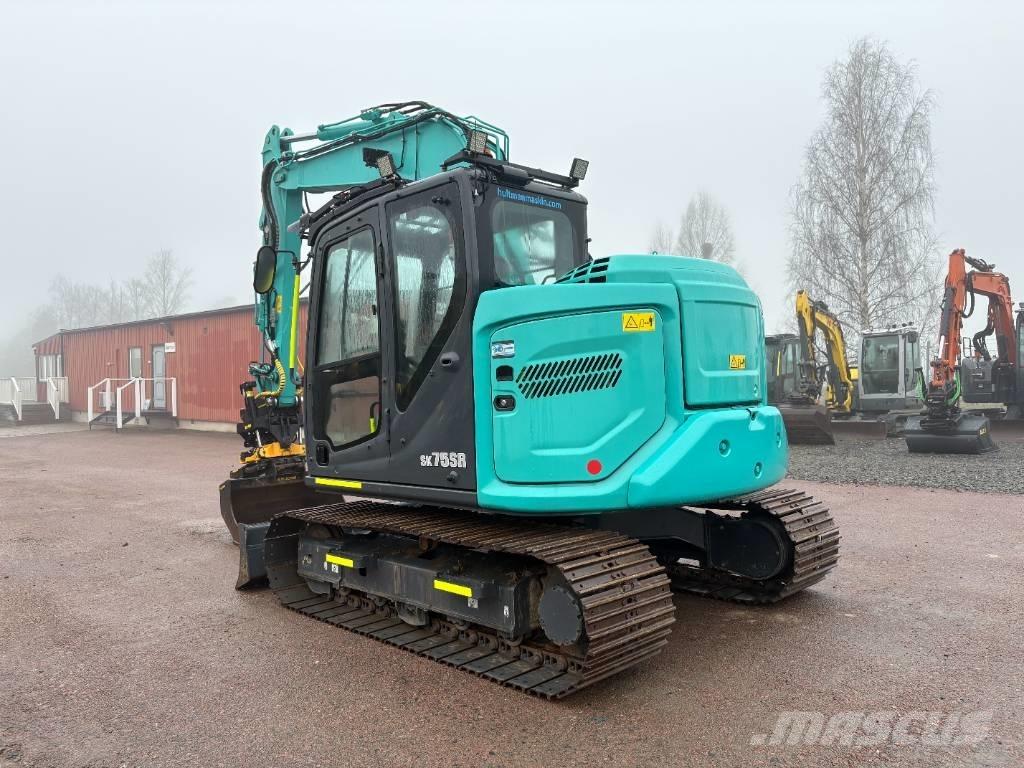 Kobelco K75SR-7 Vidutinės galios ekskavatoriai 7-12 t