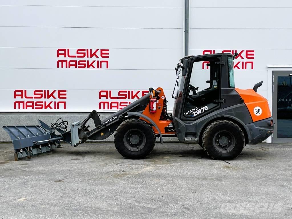 Hitachi ZW 75-6 Naudoti ratiniai krautuvai