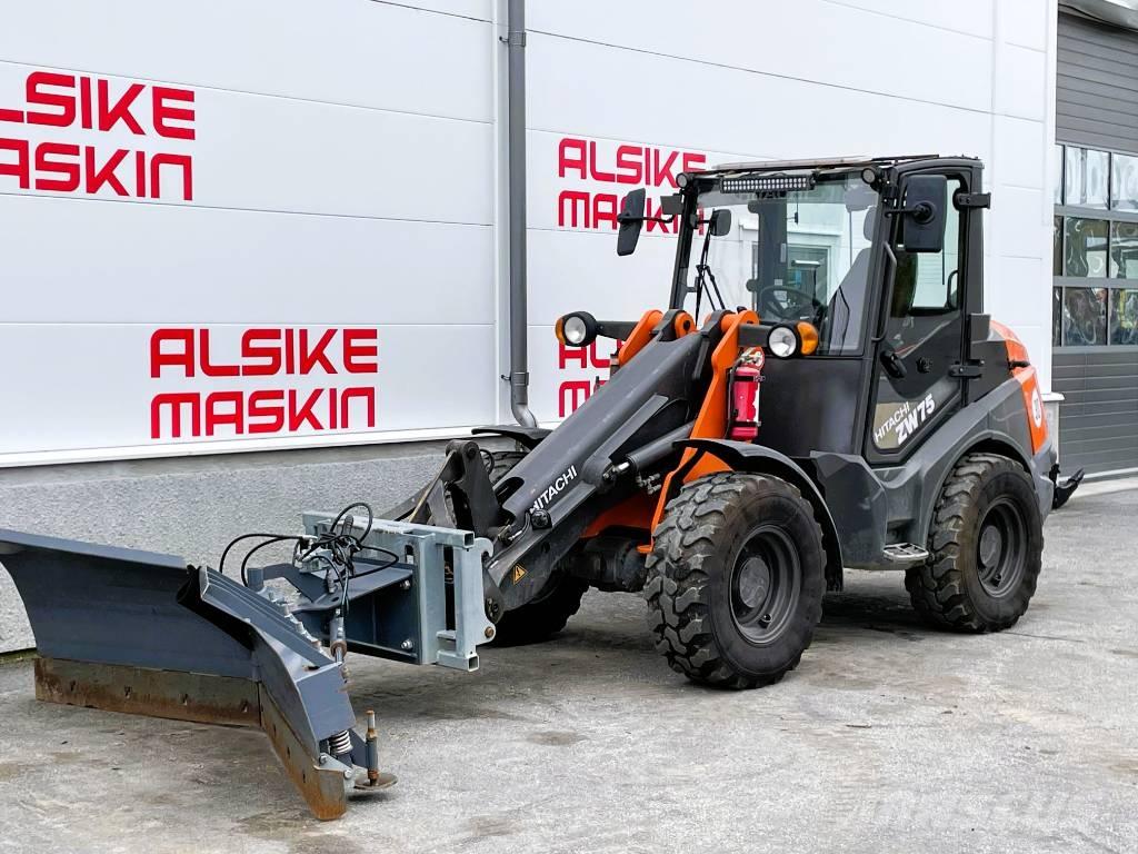 Hitachi ZW 75-6 Naudoti ratiniai krautuvai
