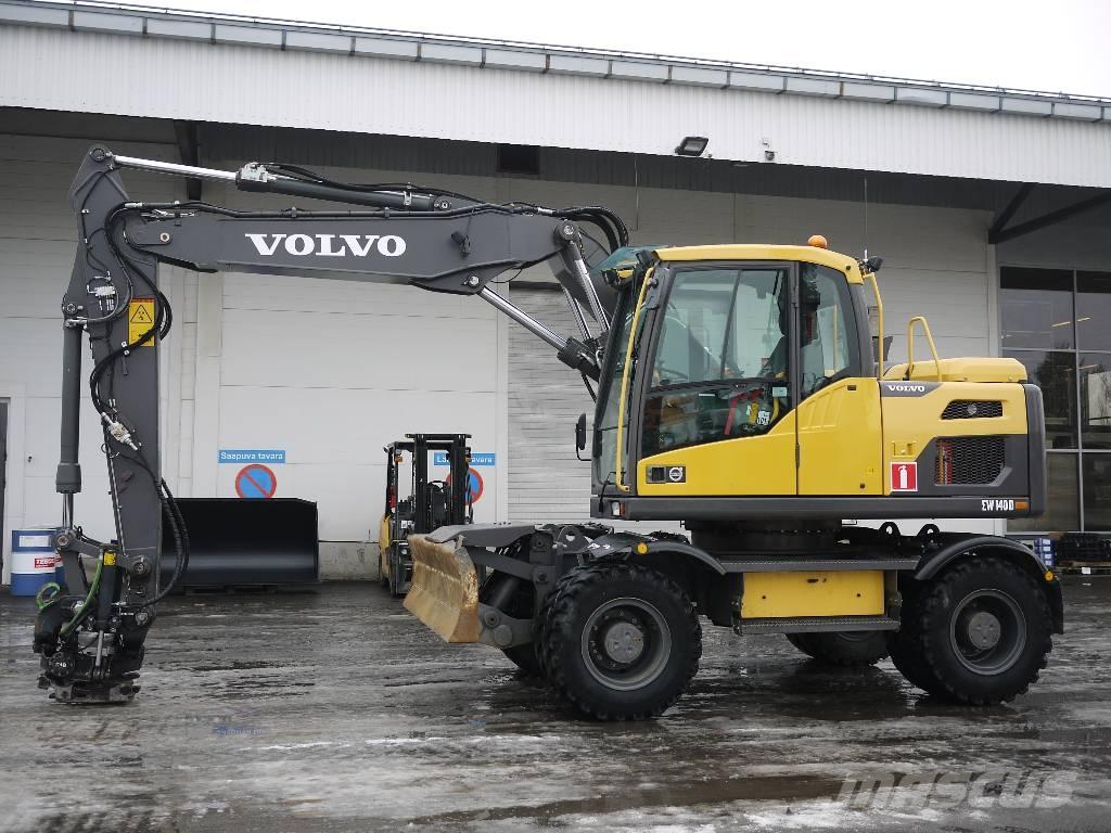 Volvo EW 140 D Ratiniai ekskavatoriai