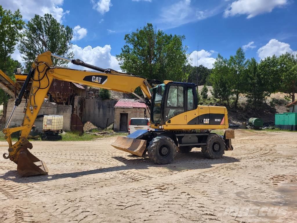 CAT 316d Ratiniai ekskavatoriai