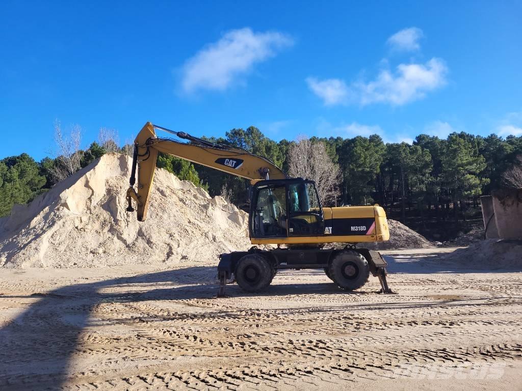 CAT 316d Ratiniai ekskavatoriai