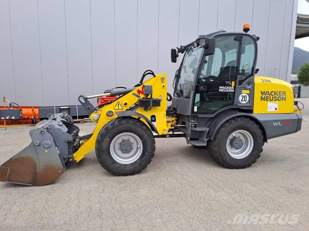 Wacker Neuson WL70 Naudoti ratiniai krautuvai
