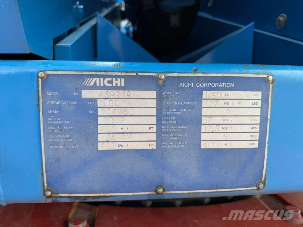 Aichi SR 21 A Teleskopiniai keltuvai