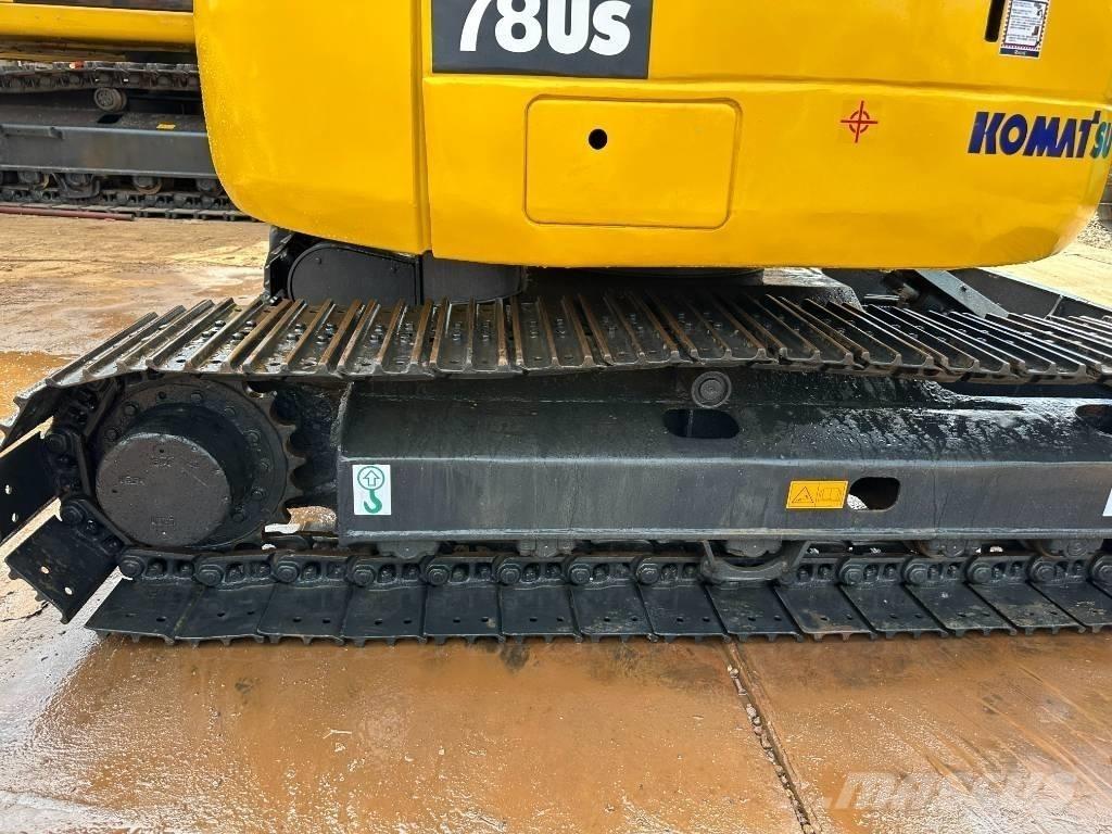Komatsu PC 78 US-6N0 Vikšriniai ekskavatoriai