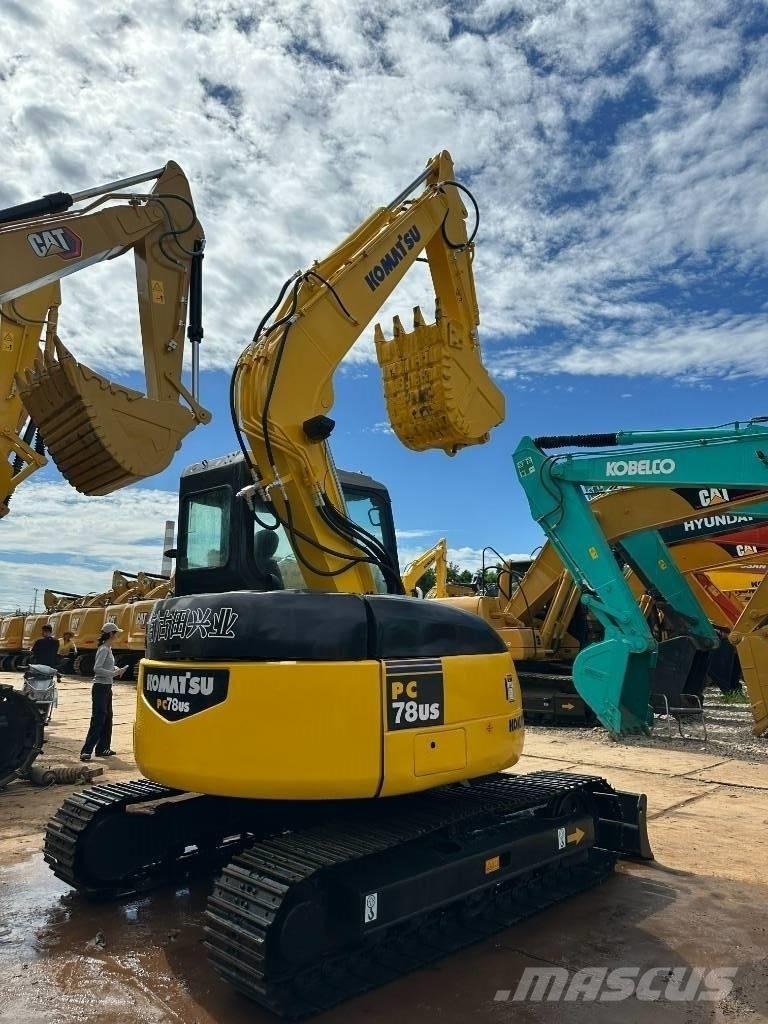 Komatsu PC 78 US-6N0 Vikšriniai ekskavatoriai