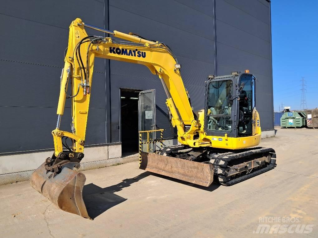 Komatsu PC80MR-5E0 Vidutinės galios ekskavatoriai 7-12 t