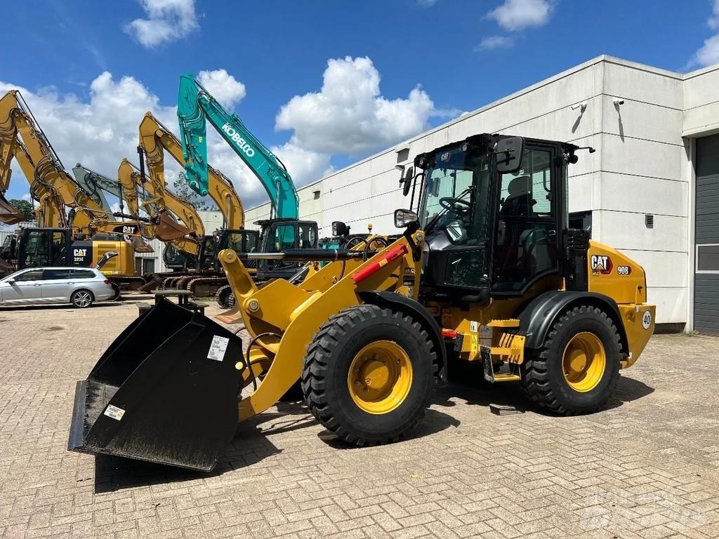 CAT 908 Next gen Naudoti ratiniai krautuvai