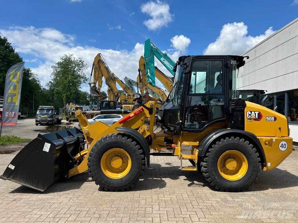 CAT 908 Next gen Naudoti ratiniai krautuvai