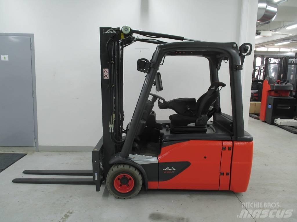 Linde E20L Elektriniai šakiniai krautuvai