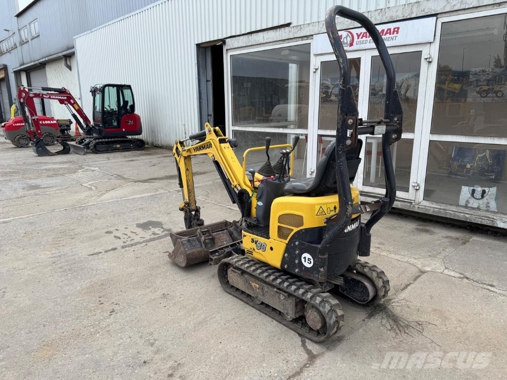 Yanmar SV08 (1C171) Mini ekskavatoriai < 7 t