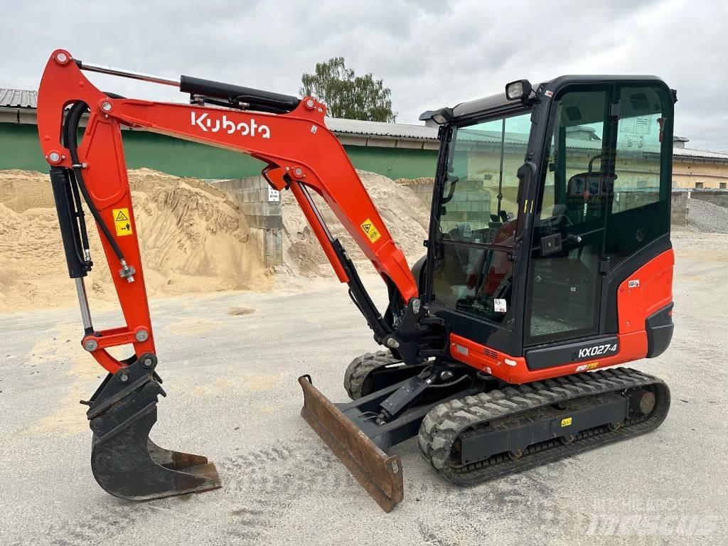 Kubota kx 027-4 Mini ekskavatoriai < 7 t