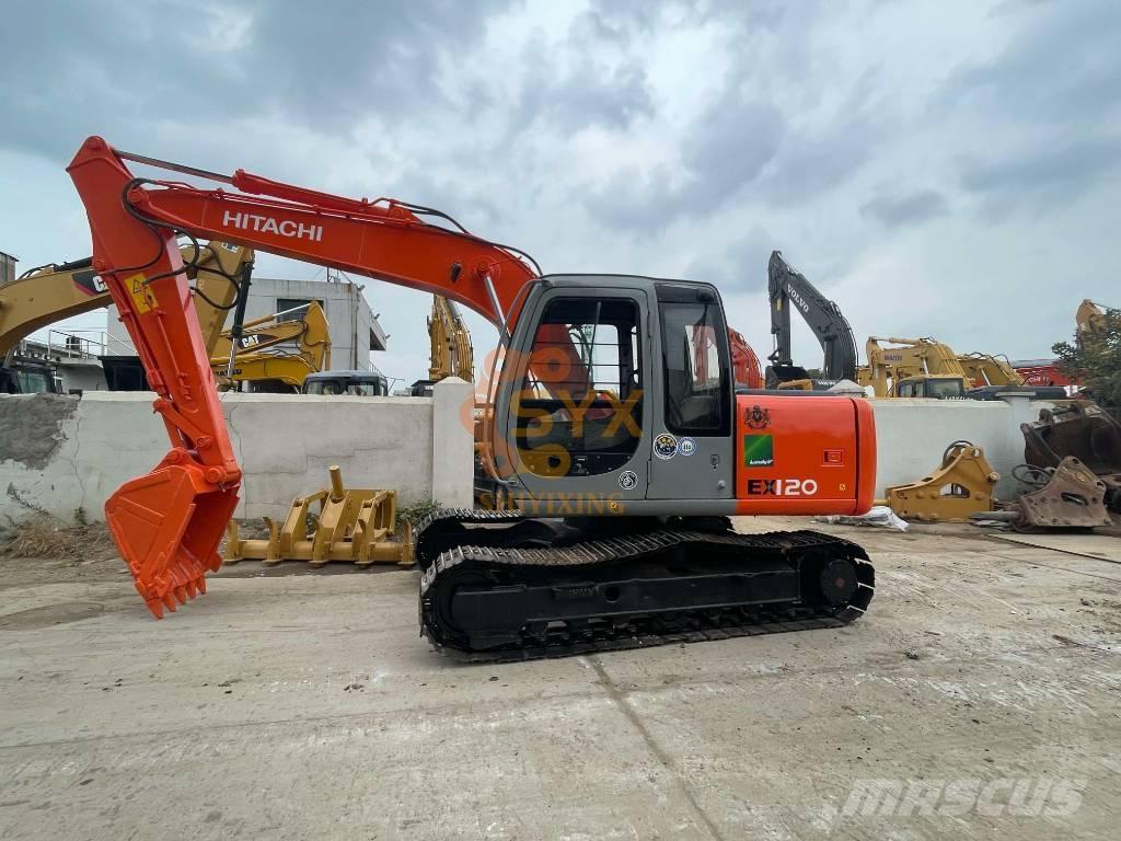 Hitachi EX 120 Vikšriniai ekskavatoriai