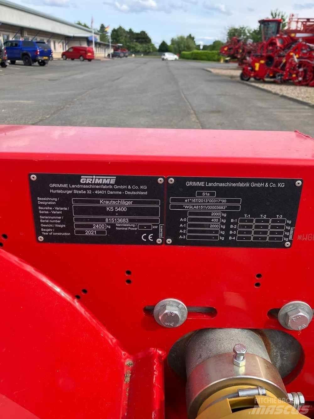 Grimme KS 5400 Bulvių įranga - Kita