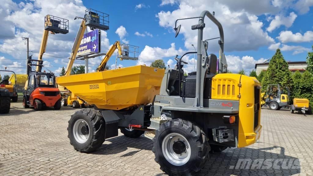 Wacker Neuson DW 60 Statybiniai savivarčiai sunkvežimiai