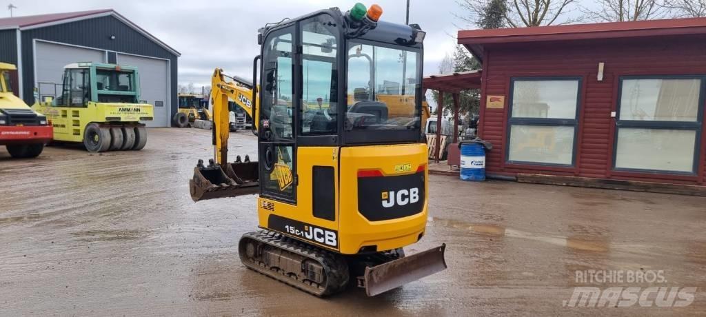 JCB 15 C-1 Mini ekskavatoriai < 7 t