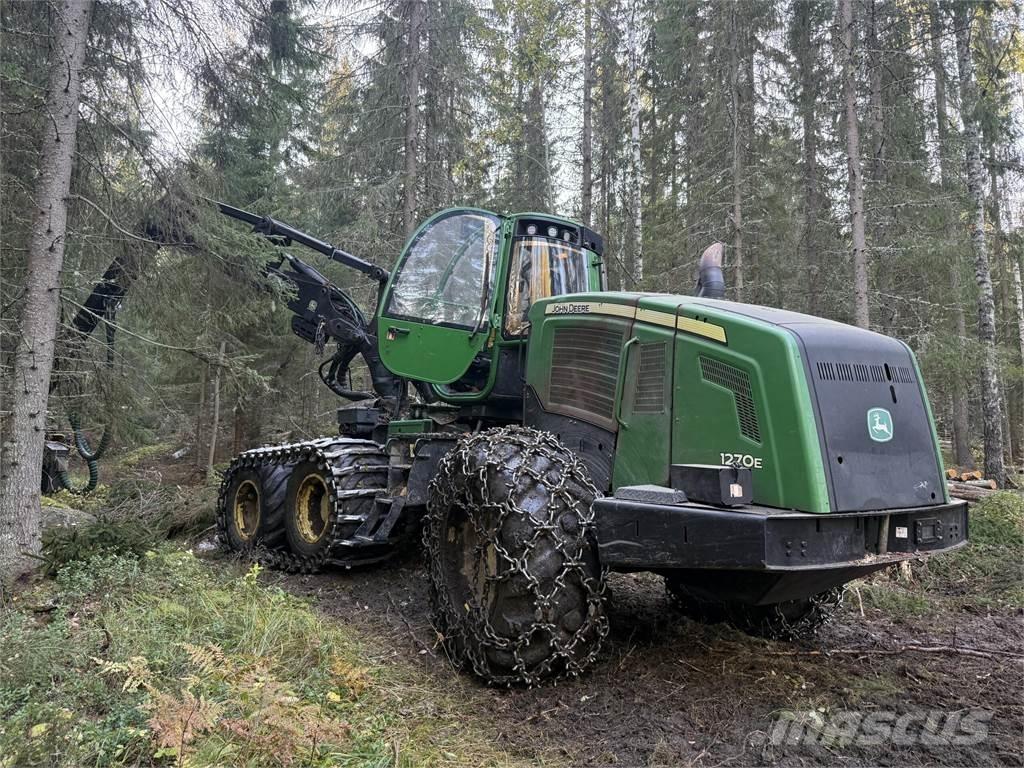 John Deere 1270E Miško technika (Harvesteriai)