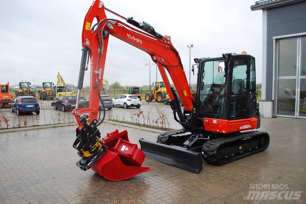 Kubota KX 060 - 6 tons Mini ekskavatoriai < 7 t