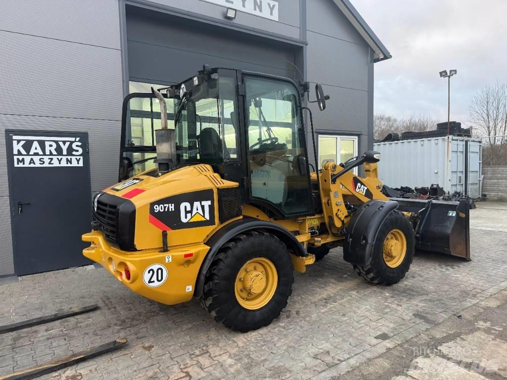 CAT 907 H Naudoti ratiniai krautuvai