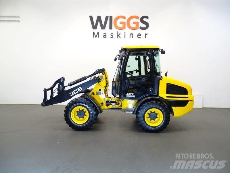 JCB 407 Naudoti ratiniai krautuvai