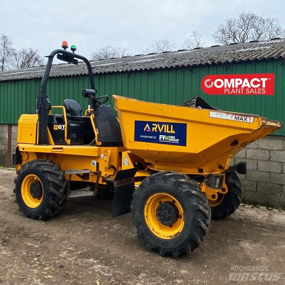 JCB 6TFT Statybiniai savivarčiai sunkvežimiai