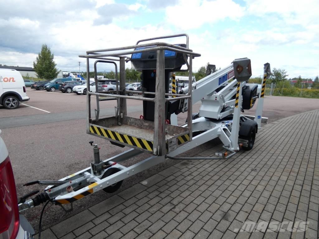 Dino 160 XT Skylift Ant priekabų montuojamos kėlimo platformos